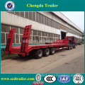 low price for truck trailer 100ton 3 axles low bed truck trailer for sale